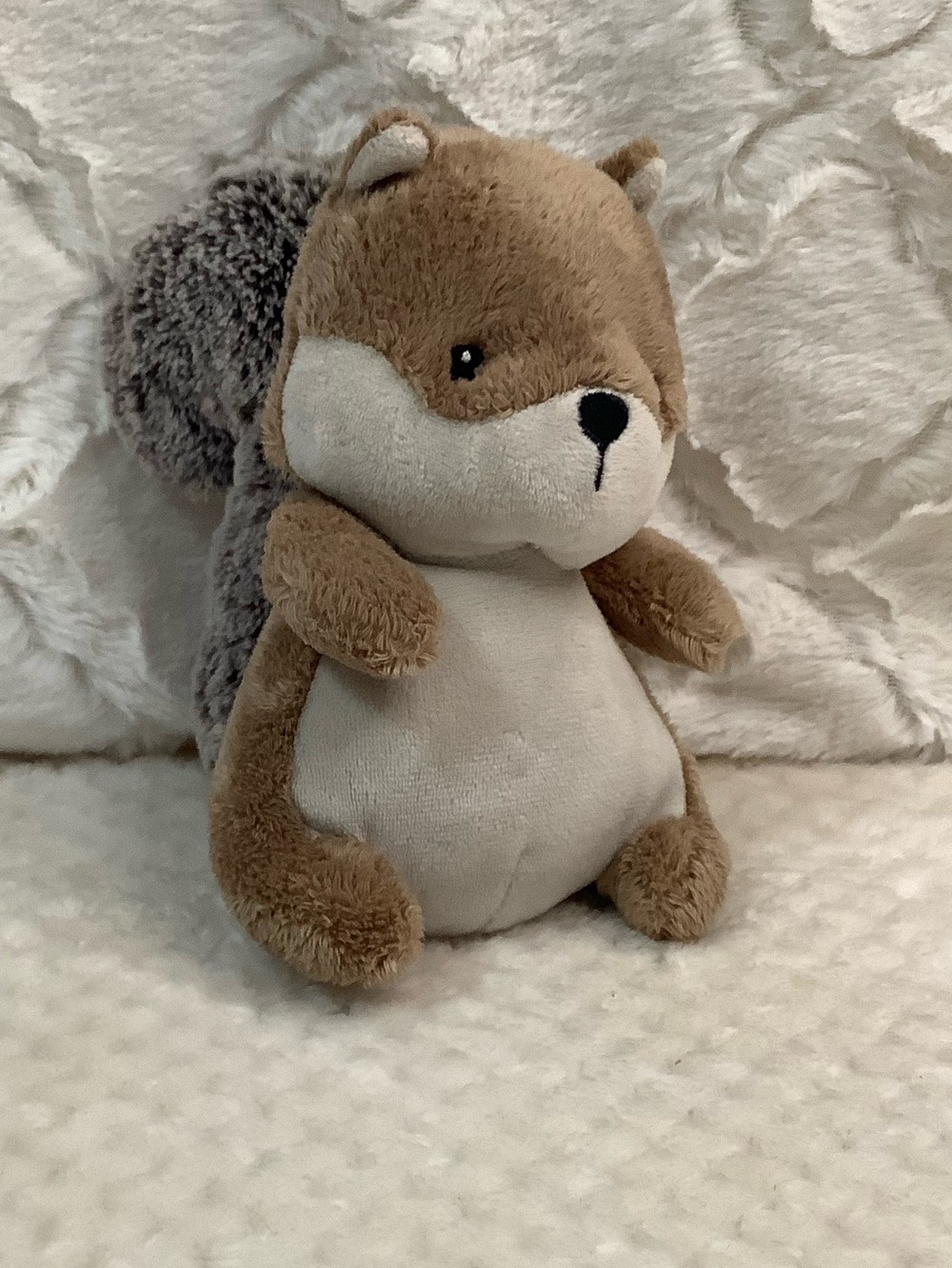 H&M Home Squirrel Plush 7in Stuffed Animal Woodland Toy